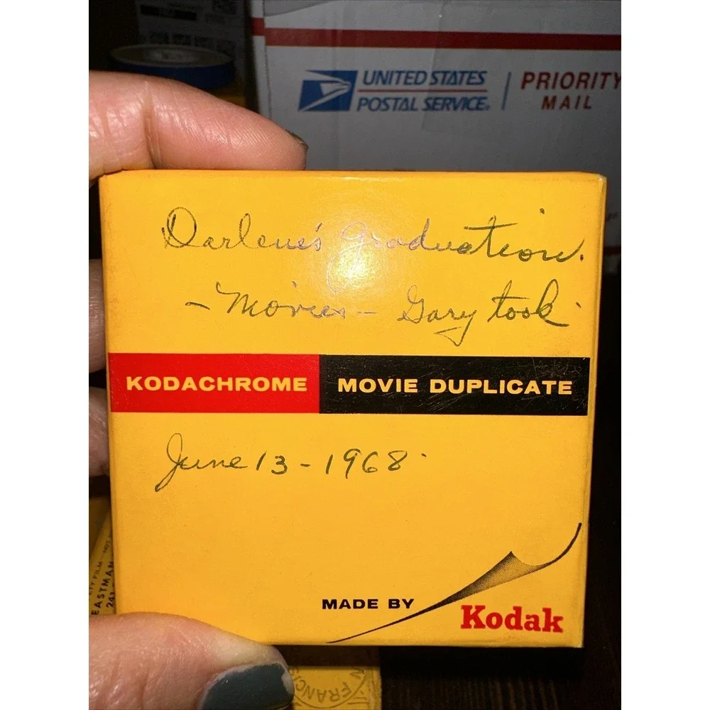 6 Vtg 8mm film reels of color film shot 1940-60‎ Family Photos Yosemite/Lake